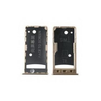Bandeja Dual SIM/SD dorada Xiaomi Redmi 5A