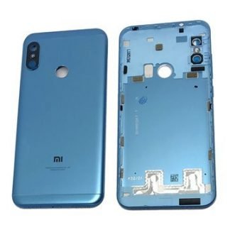 carcasa trasera dorada mi a2 lite redmi 6 pro 2