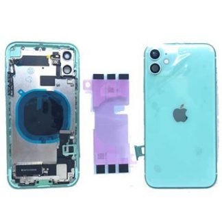 chasis con componentes iphone 11 verde
