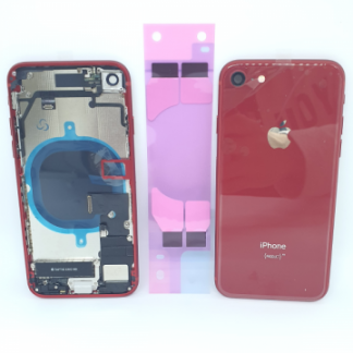 Chasis Completo Iphone 8 Rojo