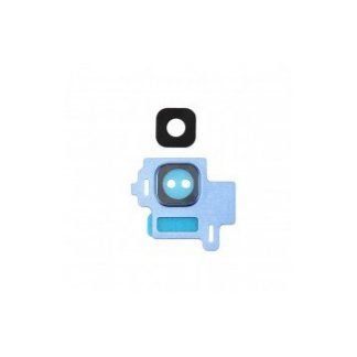 Embellecedor azul con lente de Cámara Samsung S8 G950F