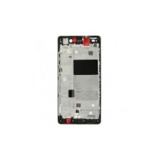 Marco frontal display color negro para Huawei P8 Lite